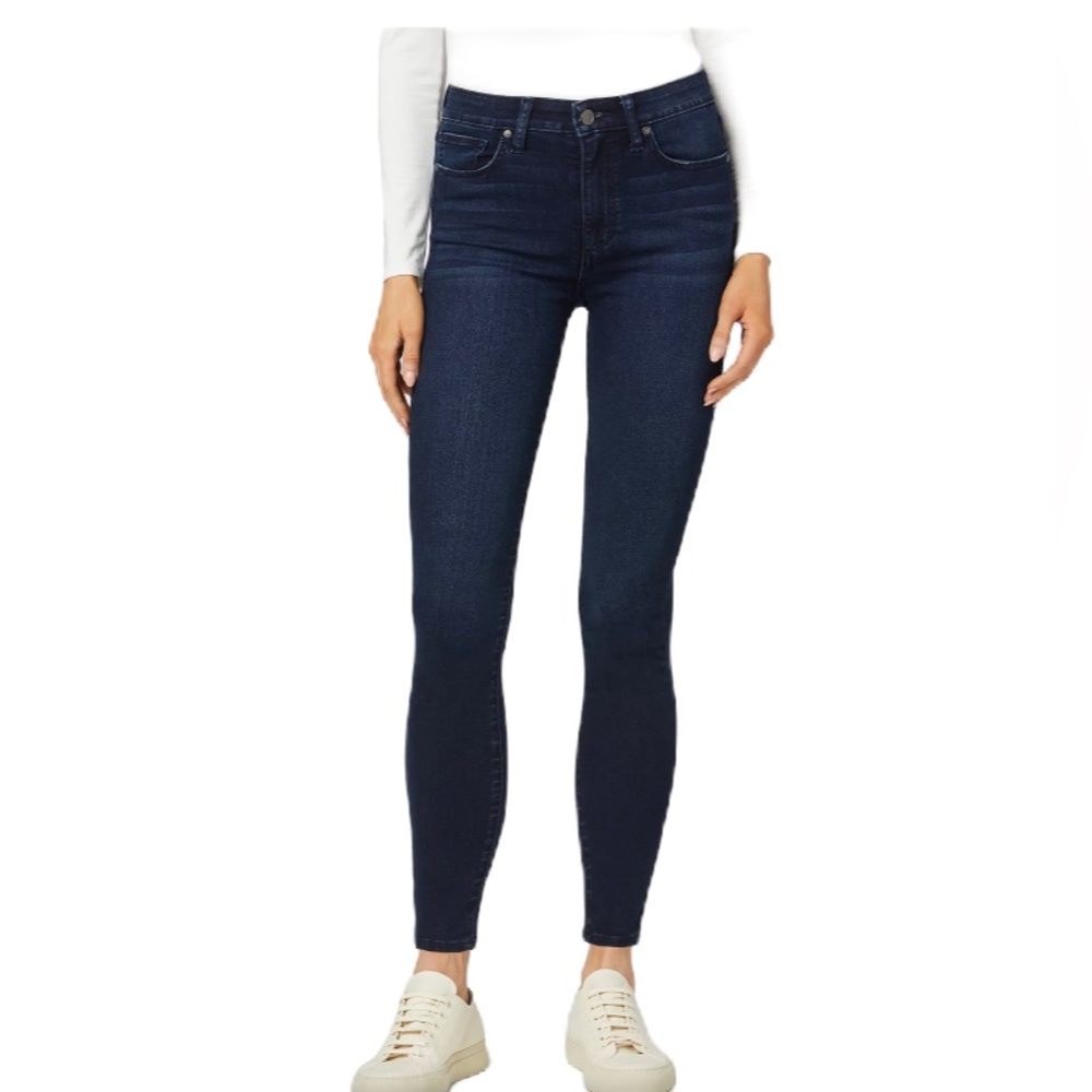 JOES JEANS Chelsea Denim Dark Indigo Wash Indigo Jeans Mid Rise Skinny 28 W 32 L